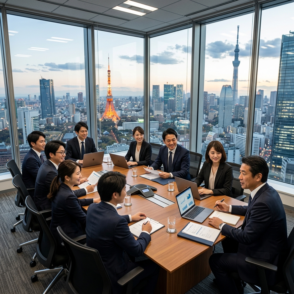 Japanese Business Meeting